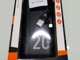 a box with a charger inside of it on a table