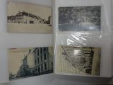 a picture of a book with pictures of buildings on it