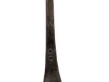 an image of a large metal spoon on a white background