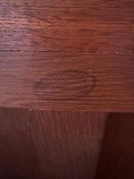 TABLE DE SALLE A MANGER en placage de bois de loupe, le plat… (photo 6)