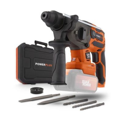 La perceuse Black & Decker PowerPlus est présentée avec ses accessoires