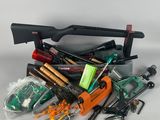 a lot of tools that are sitting on a table
