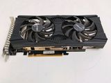 a close up of a video card on a table