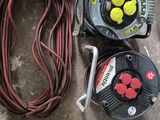 a lot of tools that are on the floor