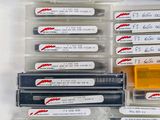 many different types of screws and screws in a box