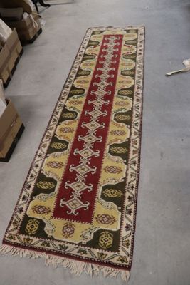 Tapis galerie fait main