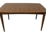 a close up of a table with a wooden top on a white background