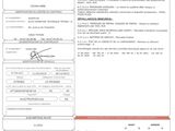 a document with a picture of a person ' s name on it