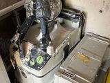 a machine that is sitting in the corner of a room