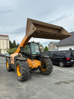 Chariot télescopique JCB 536 60 Agri, 5514 heures au compteu…