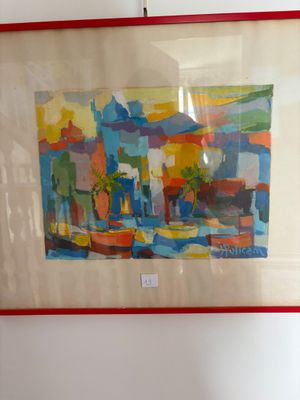 Jean PULLICANI (1930-2003) Abstraction