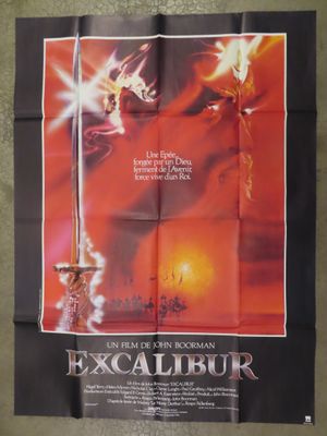 an image of a movie poster for excalibur