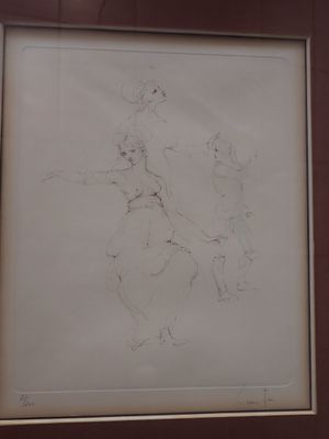 LEONOR FINI Gravure, numérotée 71/300, SBD, 37 x 30cm
