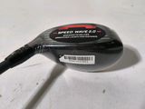 a close up view of a speed wave 2 0 golf driver