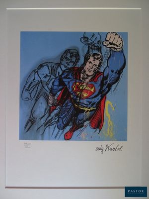 une image représentant Superman en train de voler dans les airs