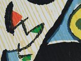 an image of a painting of a cat with a hat and umbrella