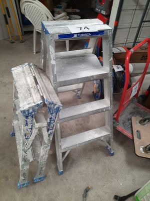 Marchepied alu TUBESCA, 2 marches - Photo 1