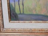 a picture of a painting on the wall of a room