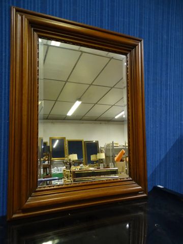 Miroir cadre bois 90 x 72