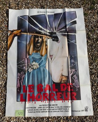 LE BAL DE L’HORREUR. Film de Paul Lynch, 1980.