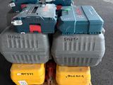 many different types of tools sitting on a pallet