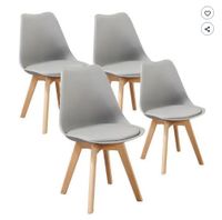 Lot de 4 Chaises Scandinave de la marque INTERNATIONAL DESIG…
