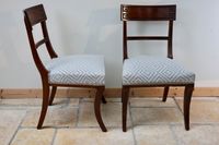 Suite de deux chaises en acajou à dossier bandeau ajouré à d… (photo 2)