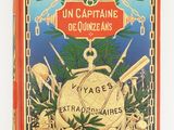 la couverture d'un livre sur laquelle figurent l'image d'un bateau et d'autres éléments