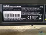 a close up of the back of a machine with a barcode on it