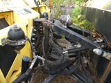an image of a close up of a tractor ' s engine