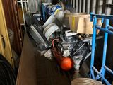 a lot of items in the back of a moving truck
