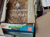 a pile of books sitting on top of a table
