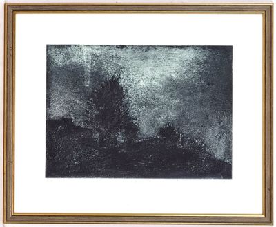 David DELESALLE (né en 1974). "Paysage, 96", lithographie en…