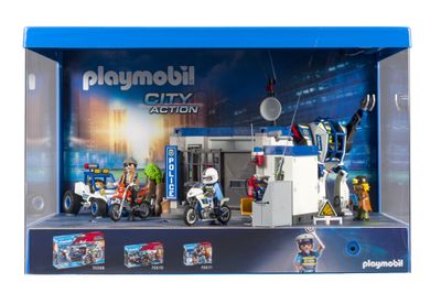 un coffret d'action Playmobil City dans sa boîte