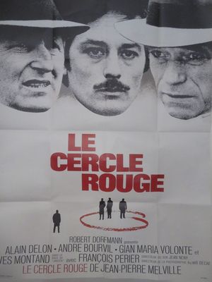 Affiche française du film « Le Cercle rouge »