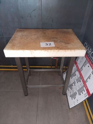 a small table with a price tag on it