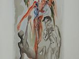 une image représentant un tableau où l'on voit une femme avec un ange sur le dos