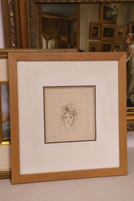 a picture of a picture of a woman with a flower in her hair and a picture of a woman with a flower in her hair