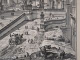 a picture of a drawing of a street with people on it