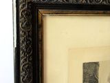 a picture of a man and a woman in a picture frame