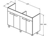 a drawing of a kitchen cabinet with two drawers and a sink