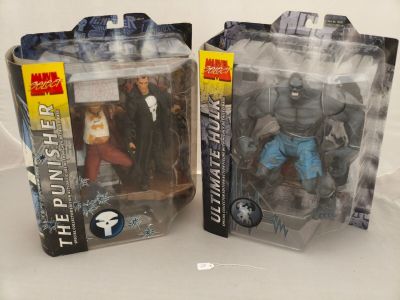 sets de figurines MARVEL Diamond SELECT The punisher e…