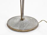 a lamp that is on top of a table