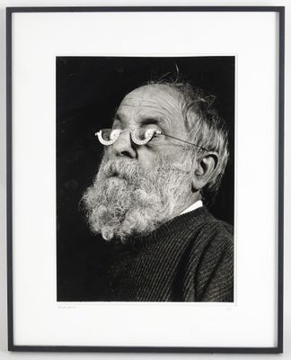 François POIVRET. Portrait de l’artiste César. - Photo 1