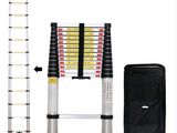 a set of two ladders with a bag and a bag