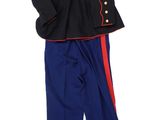 uniform of a us marine officer on display on a white background