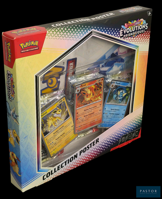 une boîte contenant une collection de cartes pokémon