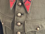an image of a military uniform on a mannequin mannequin