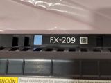 a close up of a label on a printer that reads fx - 2009