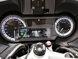 a close up of the dashboard of a motorcycle